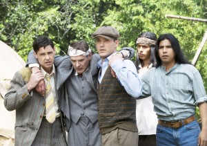 Matt on the set of 'The Wild Girls'