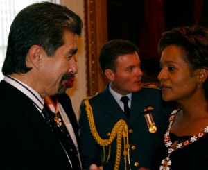 Receiving the Order of Canada
