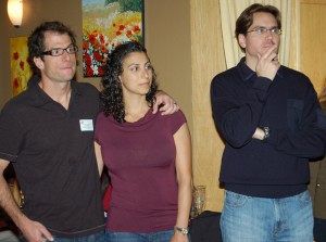 John Zahab and guests