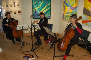 From left: Margaret Tobolowska, Tina Fedeski and Louise Smith